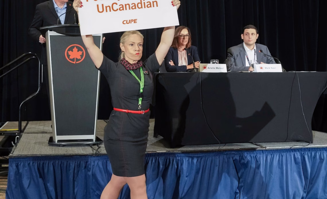 Air Canada starts canceling flights ahead of work stoppage that could impact hundreds of thousands