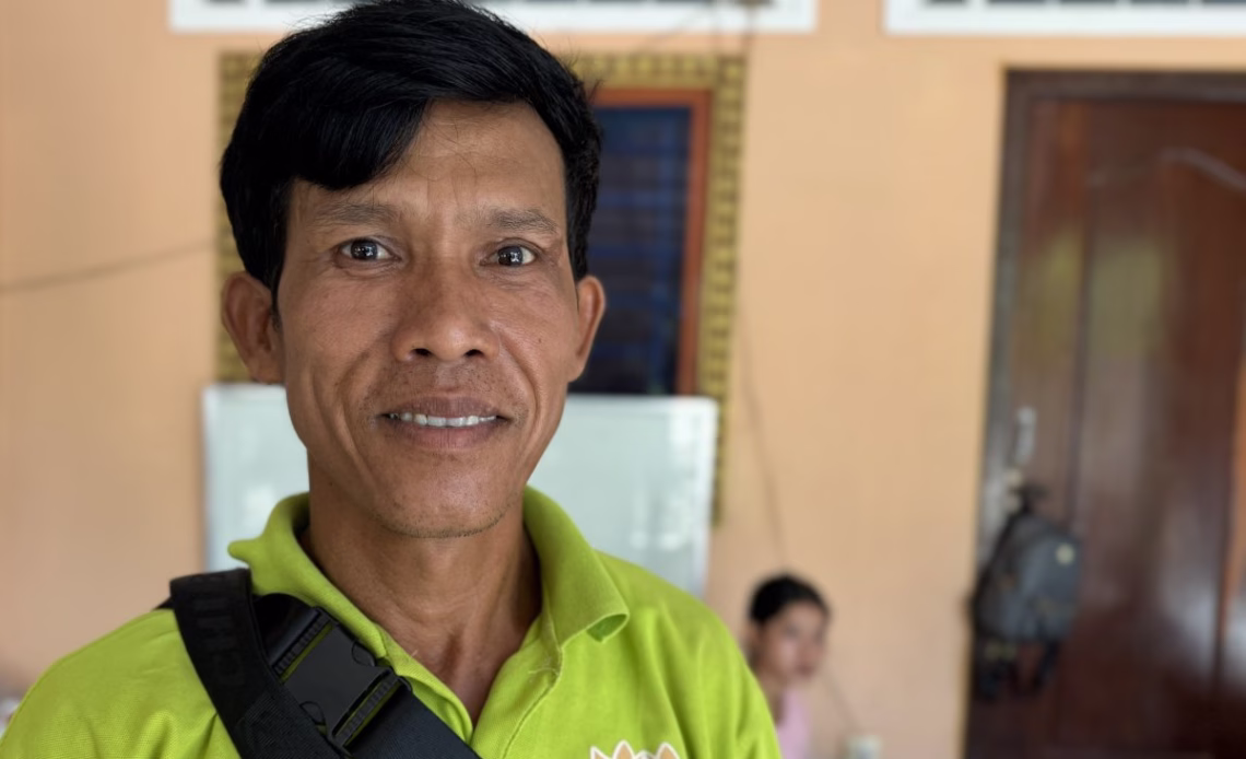 Cambodian farmer