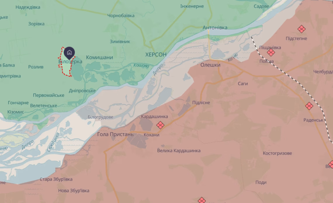 Morning Russian attack on Kherson Oblast leaves two injured