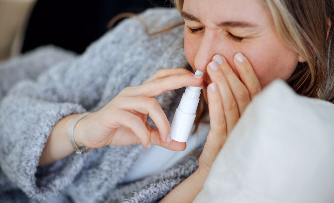Covid infection may be prevented with a common nasal antihistamine spray, trial shows
