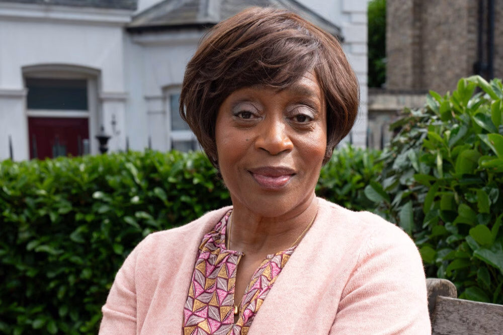 EastEnders legend Angela Wynter