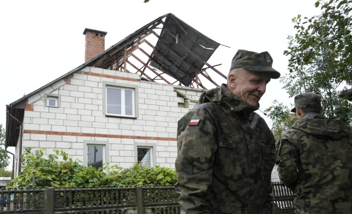 Poland Russia drone