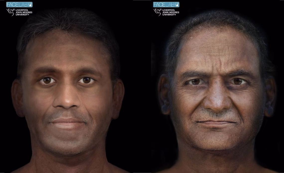 New reconstructions show piercing eyes of men who lived 2,500 years ago in mysterious Indian civilization