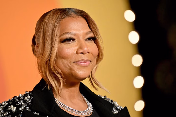 Queen Latifah attends the 2025 Vanity Fair Oscar Party Hosted By Radhika Jones at Wallis Annenberg Center for the Performing Arts on March 2.