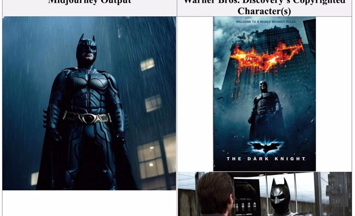 Warner Bros. Discovery is suing Midjourney for copyright infringement
